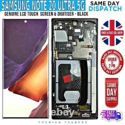Véritable Samsung Note 20 Ultra (n986b, N985f) Affichage Écran Tactile