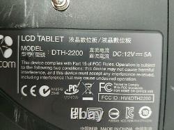 Wacom Cintiq 22hd Touch Dth-2200 21.5 1080p Tablette De Dessin LCD (écran Craqué)